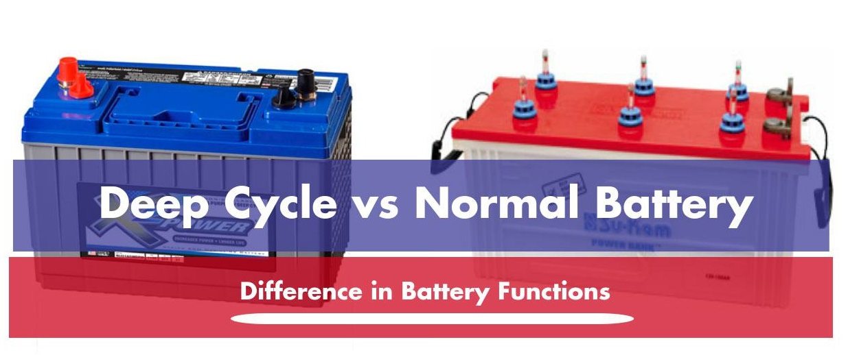 Deep Cycle vs Normal Battery Difference