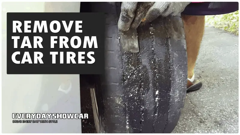 Remove Tar From Car Tires