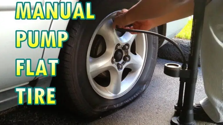 Can You Inflate A Car Tire With A Bike Pump?